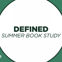 Logo for "Defined" Summer Book Study