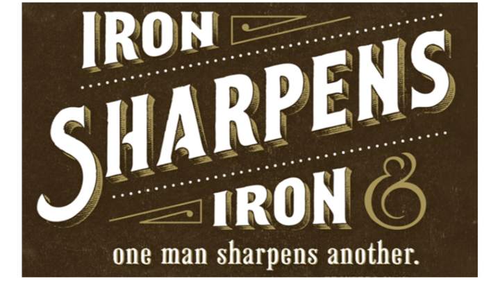Logo for Iron Sharpens Iron (Men's Group)