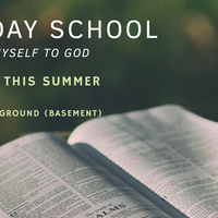 Logo for Sunday School:  Opening Myself to God