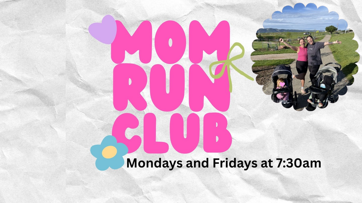 Logo for Mom Run Club