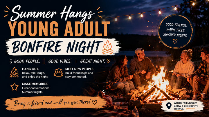 Logo for Summer Hangs - YA Bonfire Night