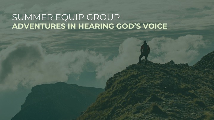Logo for Equip Group: Adventures in Hearing God's Voice