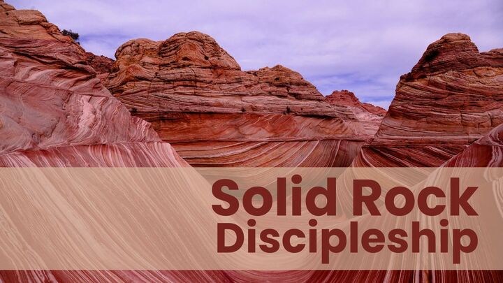 Logo for Solid Rock Discipleship
