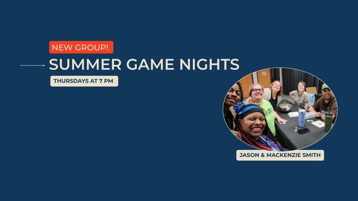 Logo for Summer Game Nights