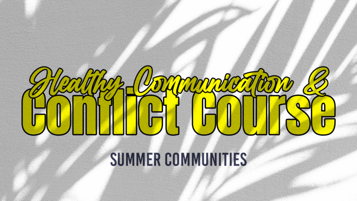 Logo for Healthy Communication & Conflict Course