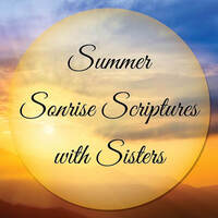 Logo for Summer Sonrise Scriptures with Sisters