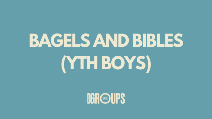 Logo for Bagels and Bibles (YTH Boys)