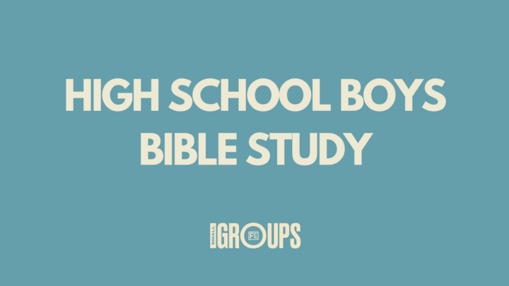 Logo for High School Boys Bible Study