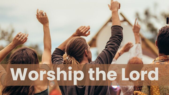 Logo for Worship the Lord