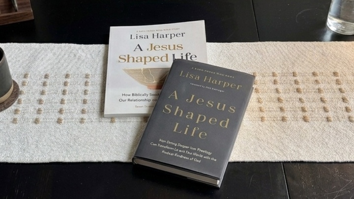 Logo for "A Jesus Shaped Life" with Tricia
