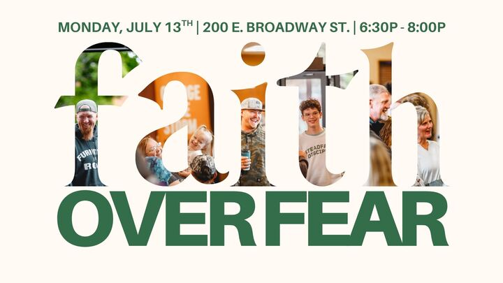 Logo for Faith Over Fear