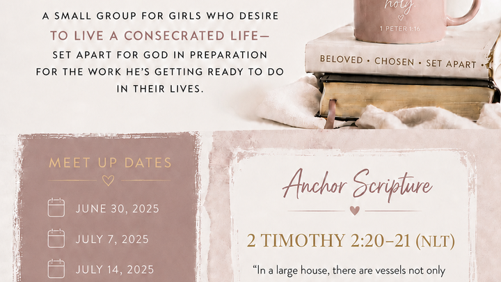 Logo for Called to be Set Apart