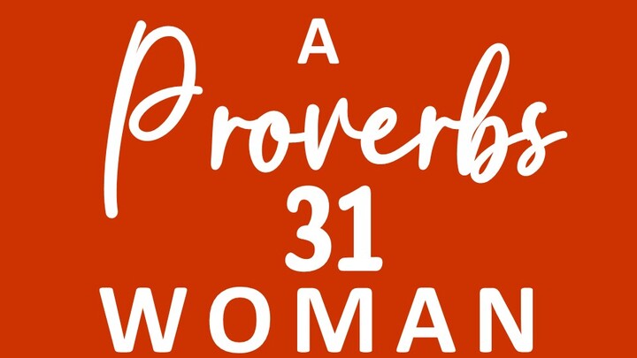 Logo for "A Proverbs 31 Woman", begins 7/1/26