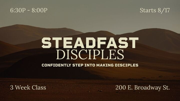 Logo for Steadfast Disciples
