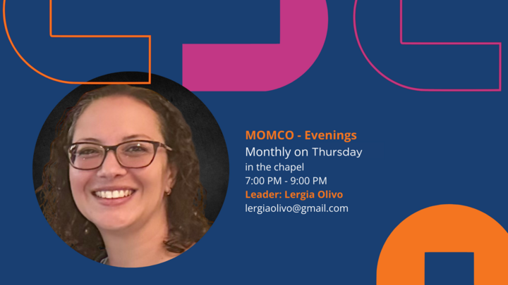 Logo for MomCo Evenings (Monthly)