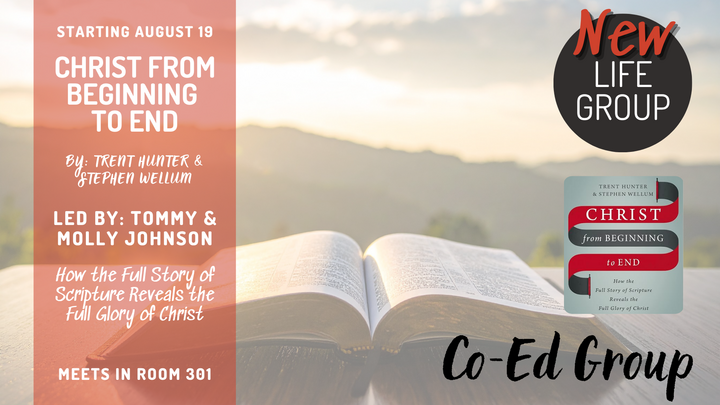 Logo for Christ from Beginning to End - Tommy  and Molly Johnson