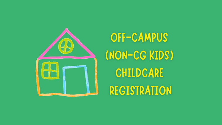 Logo for OFF-CAMPUS /IN HOME (*NON CG KIDS) Childcare Registration