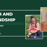 Logo for Faith & Friendship - Jenna + Lindsey