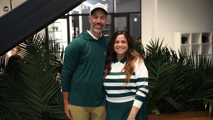Logo for Fil & Lauren Colace- Couples Golf Crew