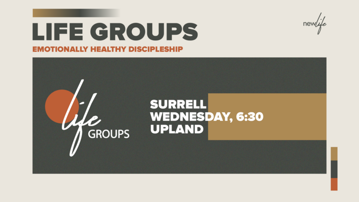 Logo for Surrell | Wednesdays, 6:30 | Upland