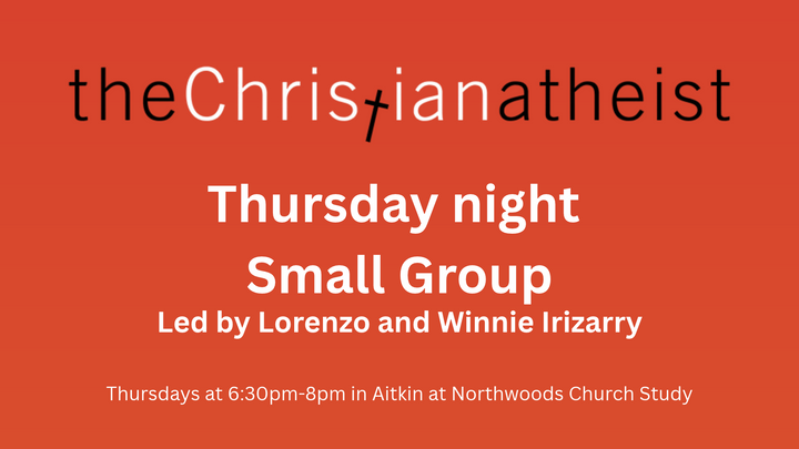 Logo for Christian Atheist Thursday Night Small Group