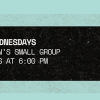 Logo for Men's Small Group - Wednesdays at 6pm