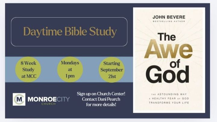 Logo for The Awe of God Bible Study