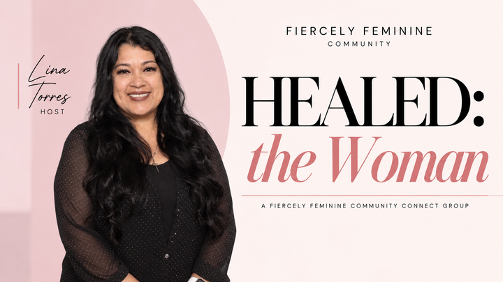 Logo for Fiercely Feminine Community Connect Group with Lina Torres