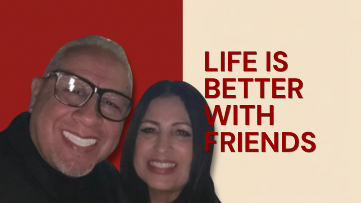 Logo for Marriage Connect Group with Art & Sandra