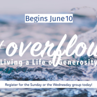 #Overflow: Living a Life of Generosity Sundays