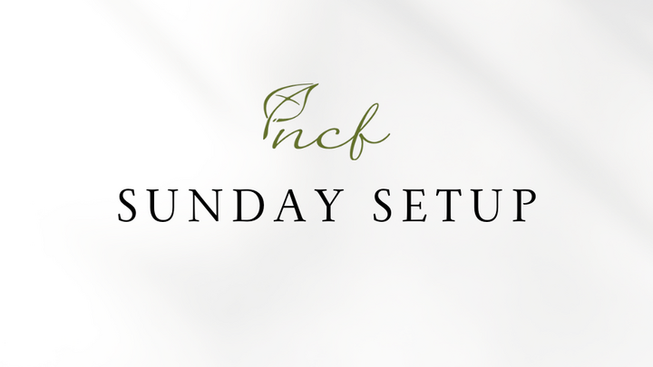 Logo for Sunday Setup