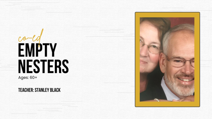 Logo for Ages 60+ | Co-Ed | Empty Nesters | Teacher: Stanley Black