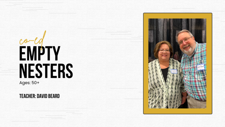 Logo for Ages 50+ | Co-ed | Empty Nesters | Teacher: David Beard