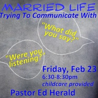 It's A Married Life Thing on February 23