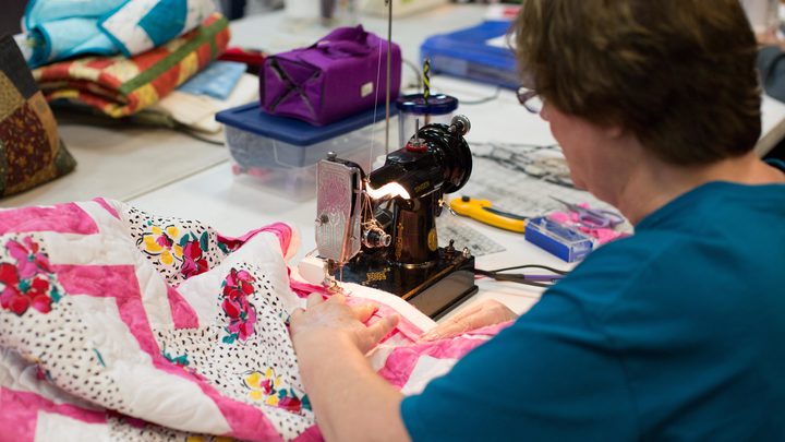 Logo for Sew Blessed Quilters