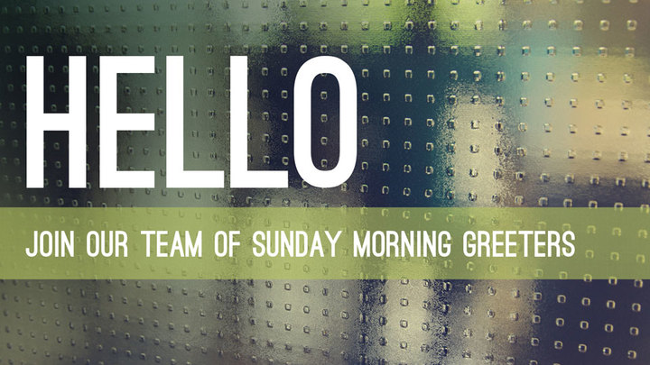 Logo for Greeters - Week 1