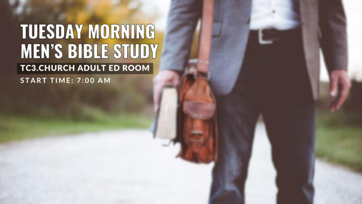 Logo for Tuesday Morning Men’s Bible Study