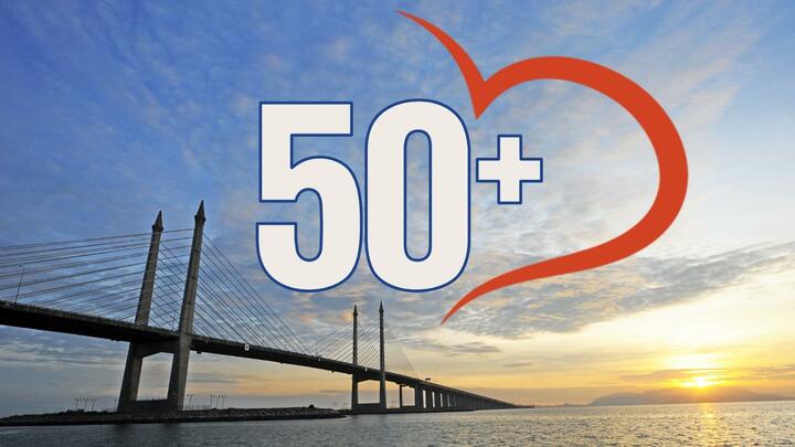 Logo for 50+ Ministry