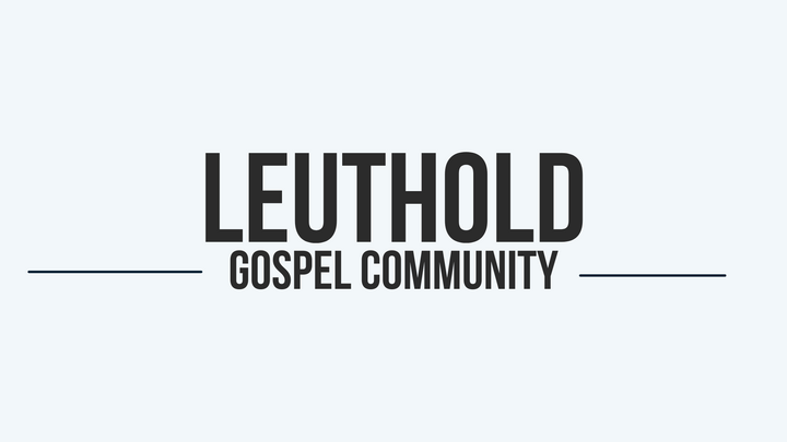 Logo for Gospel Community (GC) - Leuthold