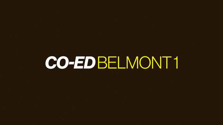 Logo for Co-Ed Belmont 1