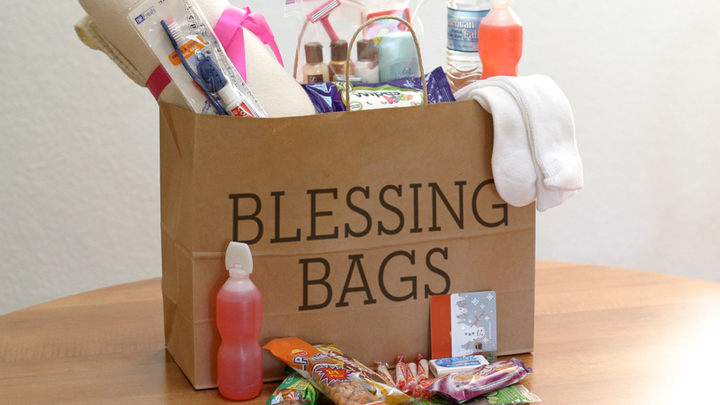 Logo for Blessing Bags