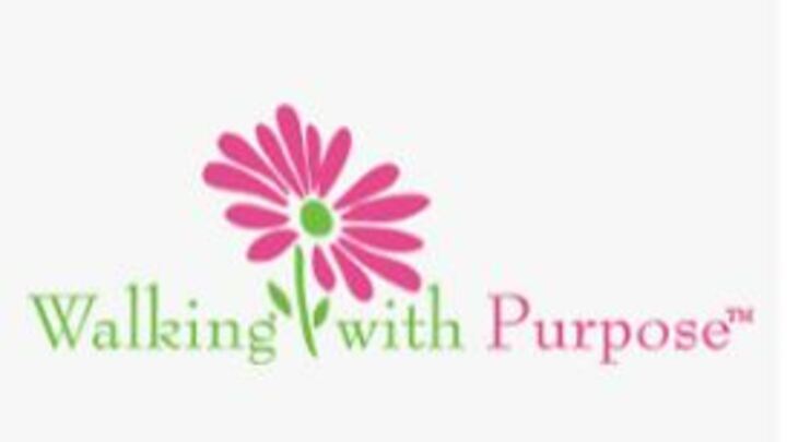 Logo for Walking with Purpose (Women's group) (various ages)