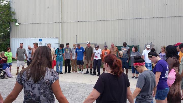 Logo for Reaching the Lost - Homeless Ministry