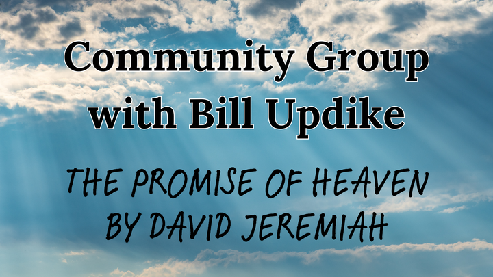 Logo for Community Group with Bill Updike