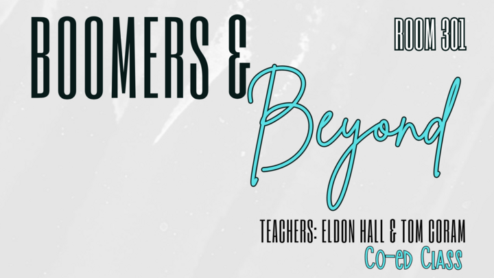 Logo for Boomers and Beyond - Multiple Teachers - RM # 302