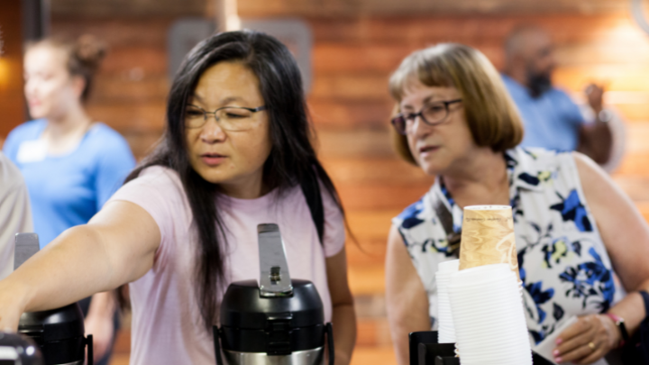 Logo for Nancy Richardson and Dorothy Falk - Thursday Mornings - Mature Women's Home Group - NE Edmonton