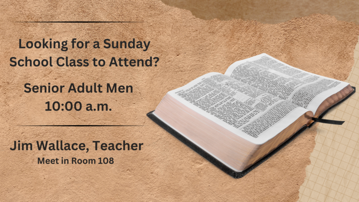 Logo for Adult Men | Jim Wallace SS Class