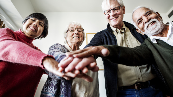 Logo for Keenagers (60+)