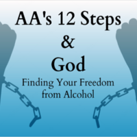 Logo for AA's 12 Steps & God