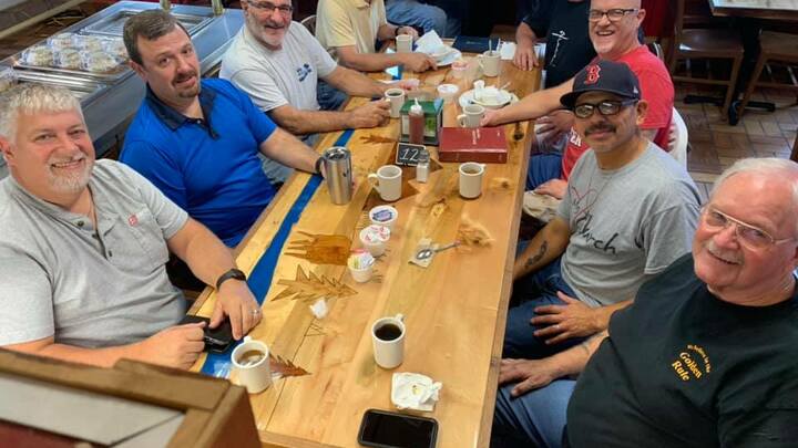 Logo for HCBC Men's Coffee & Conversation